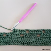 Tapete verde militar - passo a passo (43)