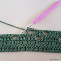 Tapete verde militar - passo a passo (46)