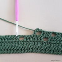 Tapete verde militar - passo a passo (47)