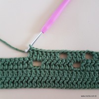 Tapete verde militar - passo a passo (48)