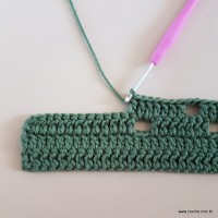 Tapete verde militar - passo a passo (50)