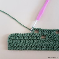 Tapete verde militar - passo a passo (51)