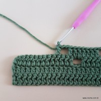 Tapete verde militar - passo a passo (52)