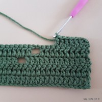 Tapete verde militar - passo a passo (55)