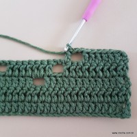 Tapete verde militar - passo a passo (57)