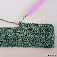 Tapete verde militar - passo a passo (59)