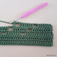 Tapete verde militar - passo a passo (60)