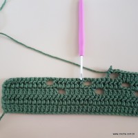 Tapete verde militar - passo a passo (69)