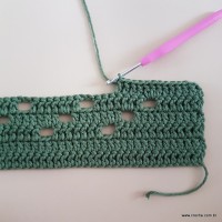 Tapete verde militar - passo a passo (78)