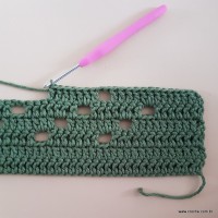 Tapete verde militar - passo a passo (81)