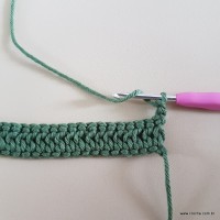 Tapete verde militar - passo a passo (9)