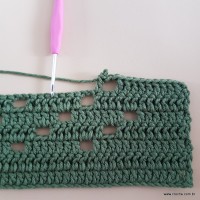 Tapete verde militar - passo a passo (96)