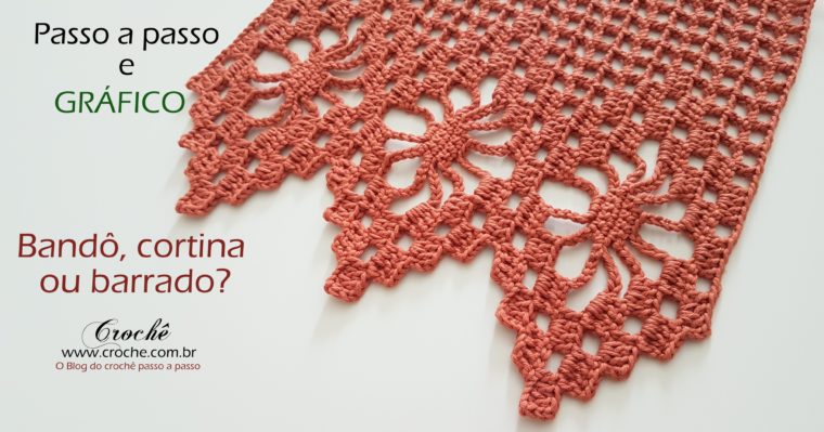 Cortina em crochê passo a passo