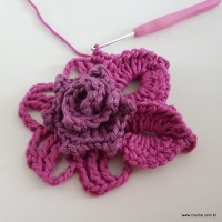 Flor Rhosângela - passo a passo (105)