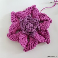 Flor Rhosângela - passo a passo (118)