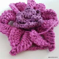 Flor Rhosângela - passo a passo (122)