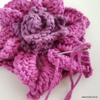 Flor Rhosângela - passo a passo (129)