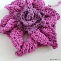 Flor Rhosângela - passo a passo (130)