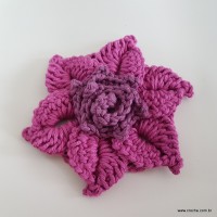 Flor Rhosângela - passo a passo (134)