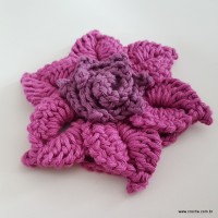 Flor Rhosângela - passo a passo (135)