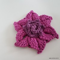 Flor Rhosângela - passo a passo (136)