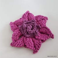 Flor Rhosângela - passo a passo (137)