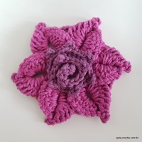 Flor Rhosângela - passo a passo (138)