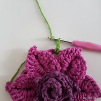 Flor Rhosângela - passo a passo (140)