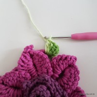 Flor Rhosângela - passo a passo (141)