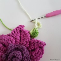 Flor Rhosângela - passo a passo (144)