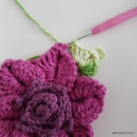 Flor Rhosângela - passo a passo (145)