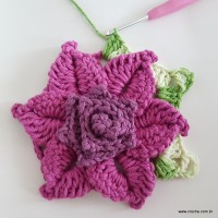 Flor Rhosângela - passo a passo (149)