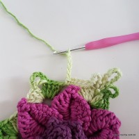 Flor Rhosângela - passo a passo (162)