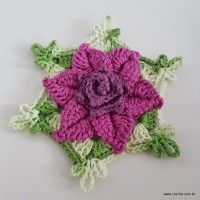 Flor Rhosângela - passo a passo (165)