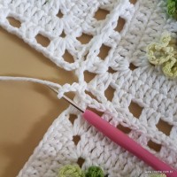 Tapete lavanda - Passo a passo (104)