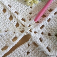 Tapete lavanda - Passo a passo (109)