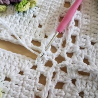 Tapete lavanda - Passo a passo (112)