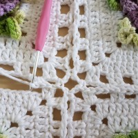 Tapete lavanda - Passo a passo (113)