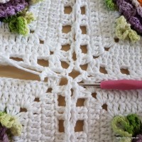 Tapete lavanda - Passo a passo (114)