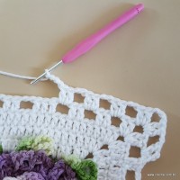 Tapete lavanda - Passo a passo (127)