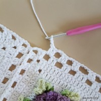 Tapete lavanda - Passo a passo (129)