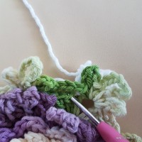 Tapete lavanda - Passo a passo (13)