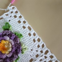 Tapete lavanda - Passo a passo (133)