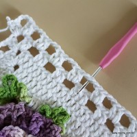 Tapete lavanda - Passo a passo (135)