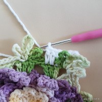 Tapete lavanda - Passo a passo (14)