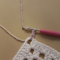 Tapete lavanda - Passo a passo (145)