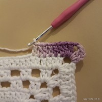 Tapete lavanda - Passo a passo (147)