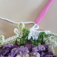 Tapete lavanda - Passo a passo (18)