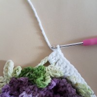 Tapete lavanda - Passo a passo (29)