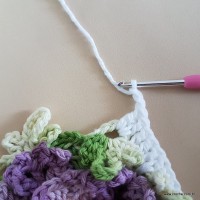 Tapete lavanda - Passo a passo (30)